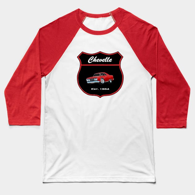 Chevelle road sign Baseball T-Shirt by KJKlassiks